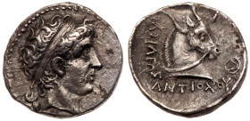 Seleukid Kingdom. Antiochos I Soter, 281-261 BC. Silver Hemi-Drachm (1.74 g). EF