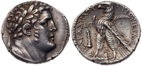 Phoenicia, Tyre. Silver Shekel (14.11 g), ca. 126/5 BC-AD 65/6.. EF