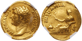 Hadrian. Gold Aureus (7.09 g), AD 117-138