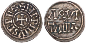 France. Carolingian. Pepin II, King of Aquitaine (839-852), Silver Obol