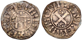 France. Philip I (1060-1108). Silver Denier, undated