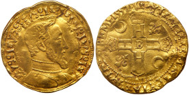 France. 2 Henri d'or, 1551-B (Rouen)