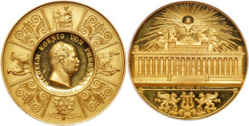 German States: Prussia. Wilhelm I (1861-1888). Artists Prize Gold Medal (20 Ducats), undated (1861)
