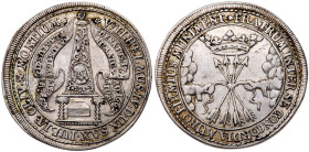 German States: Saxe-Weimar. Wilhelm (1641-1662). Commemorative Quarter Taler, 1662