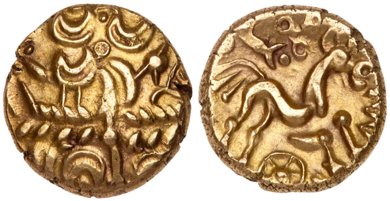Great Britain. Celtic. Atrebates and Regni. Commius (c.50-25 BC). Gold Stater. O...