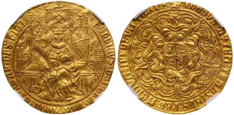 Great Britain. Henry VII (1485-1509). Gold Sovereign, undated. Type IV. Mint mar...