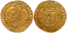 Great Britain. Elizabeth I (1558-1603). Gold Half Pound, undated