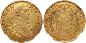 Fernando VII (1808-1821). 8 Escudos, 1808 Mo TH.