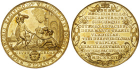 Poland: Danzig. Wladyslaw IV (1633-1648). Gold Medallic 12 Ducat, 1637