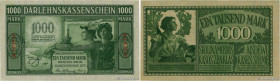 Country : GERMANY 
Face Value : 1000 Mark 
Date : 04 avril 1918 
Period/Province/Bank : Occupation de la Lithuanie 
French City : Kowno 
Catalogue ref...