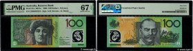 Country : AUSTRALIA 
Face Value : 100 Dollars 
Date : (2008) 
Period/Province/Bank : Australia, Reserve Bank 
Catalogue reference : P.61a 
Alphabet - ...