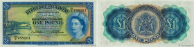Country : BERMUDA 
Face Value : 1 Pound 
Date : 01 octobre 1966 
Period/Province/Bank : Bermuda Government 
Catalogue reference : P.20d 
Alphabet - si...
