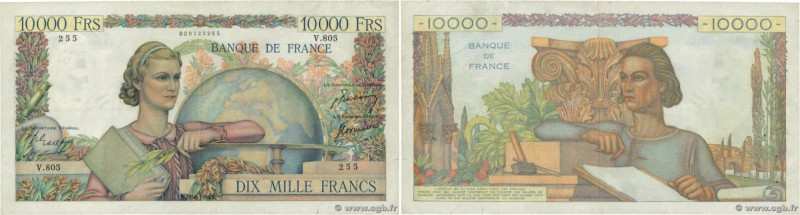 Country : FRANCE 
Face Value : 10000 Francs GÉNIE FRANÇAIS 
Date : 22 juin 1950 ...