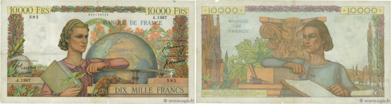 Country : FRANCE 
Face Value : 10000 Francs GÉNIE FRANÇAIS 
Date : 05 avril 1951...