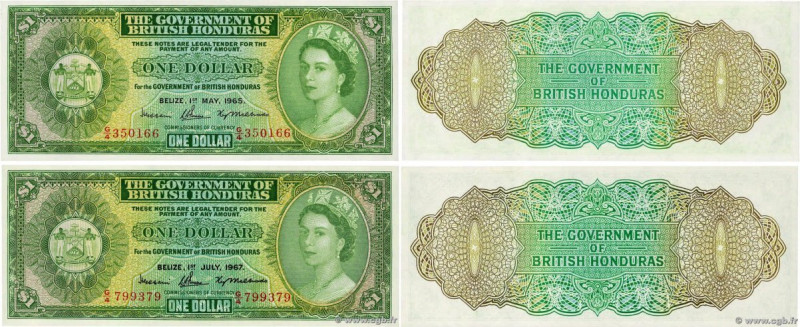 Country : BRITISH HONDURAS 
Face Value : 1 Dollar Lot 
Date : 1965-1967 
Period/...