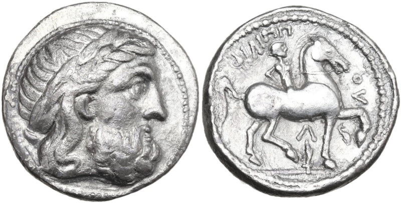 Celtic World. Celts in Eastern Europe. AR Tetradrachm. In the name and types of ...
