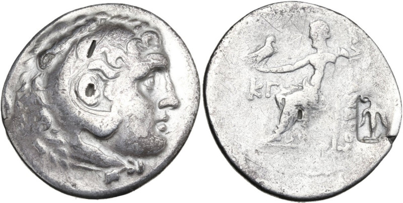 Celtic World. Pamphylia, Perge. AR Tetradrachm. In the name and types of Alexand...