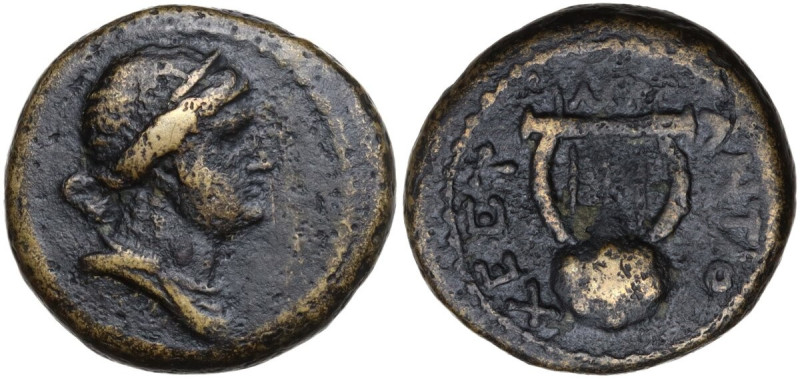 Pseudo-autonomous issue, time of Nero. AE Dichalkon. Antioch mint (Seleukis and ...