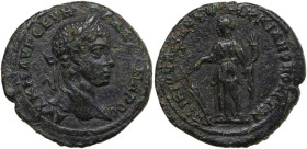 Severus Alexander (222-235). AE Tetrassarion. Marcianopolis mint, Moesia Inferior. Umbrius Tereventinus, legatus consularis. Struck AD 225-229. Obv. L...