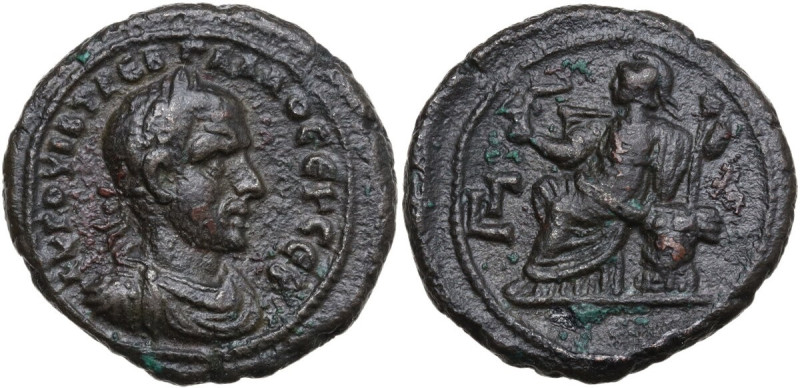 Trebonianus Gallus (251-253). BI Tetradrachm. Alexandria mint (Egypt). Dated RY ...