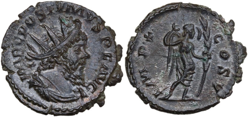 Postumus ( Usurper in Gaul, 260-269 A.D.). Antoninianus, Cologne mint, 269 AD. O...