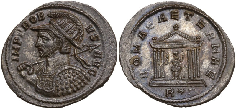 Probus (276-282). BI Antoninianus, Rome mint. Obv. IMP PROBVS AVG. Helmeted, rad...