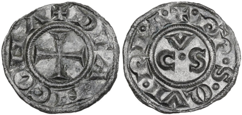 Ancona. Monetazione autonoma (sec.XII-1532). Denaro. CNI 5/15; Villoresi 2. MI. ...