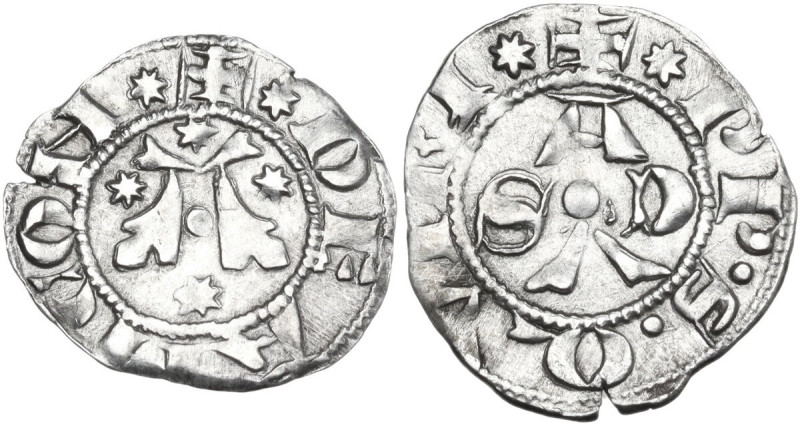 Ancona. Monetazione autonoma (sec.XII-1532). Bolognino. CNI 51/53; Villoresi 40....