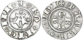 Bologna. Repubblica (1376-1401). Bolognino. CNI 31; Cf. MIR (Emilia) 11; Chim. 76. AG. 1.00 g. 17.00 mm. BB+.