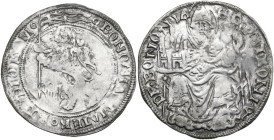 Bologna. Anonime dei Bentivoglio (1446-1506). Grossone con stemma Bentivoglio. CNI 26/53; MIR (Emilia) 24; Chim. 194 (Giovanni II Bentivoglio). AG. 3....