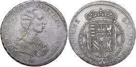 Firenze. Pietro Leopoldo di Lorena (1765-1790). Francescone 1786. CNI 150; Gal. -; MIR (Firenze) 385/3. AG. 27.34 g. 40.50 mm. R. Alta conservazione. ...