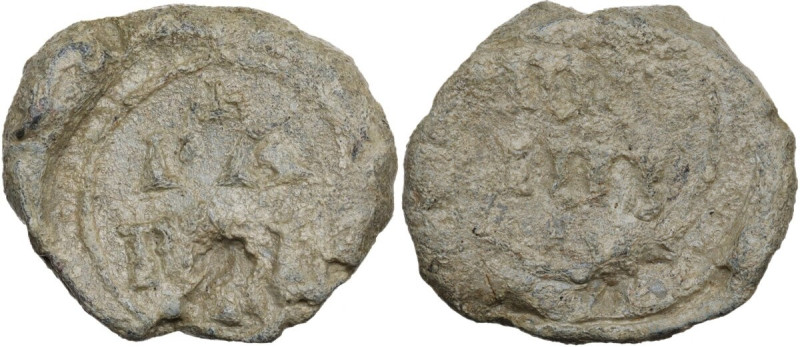 Roma. Gregorio IV (827-844). Bolla. Ser. 14/15. PB. 31.47 g. 32.00 mm. RRR. Rari...