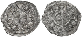 Verona. Emissioni comunali (XII-XIII sec.) a nome di Federico. Denaro piccolo. Rizzolli-Pigozzo 27c. MI. 0.27 g. 14.50 mm. R. BB.