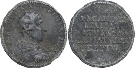 Benedetto XI (1303-1304), Nicolò Boccasini. Medaglia di restituzione, dalla serie di Ferdinand de St Urbain (fine XVII sec.). D/ BENEDICTVS XI PONTIFE...