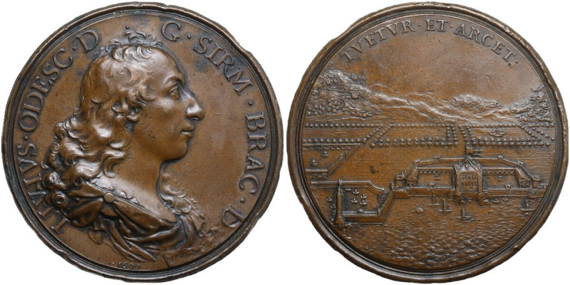 Bracciano. Livio Odescalchi (1652-1713), Duca di Bracciano. Medaglia 1699. D/ LI...