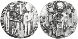 Serbia. Stefan Uros II Milutin (1282-1321). Grosh. AR. 1.51 g. 18.50 mm. VF.