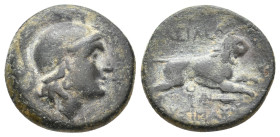 KINGS OF THRACE (Macedonian). Lysimacheia. Lysimachos (305-281 BC). Ae. 5.30 g 18.90 mm