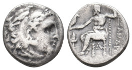 KINGS OF MACEDON. Alexander III 'the Great' (336-323 BC). AR Drachm. 4.08 g 16.05 mm