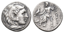 KINGS OF MACEDON. Alexander III 'the Great' (336-323 BC). AR Drachm. 4.21 g 16.35 mm