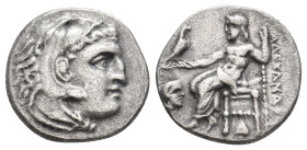 KINGS OF MACEDON. Alexander III 'the Great' (336-323 BC). AR Drachm. 4.04 g 17.55 mm