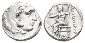 KINGS OF MACEDON. Alexander III 'the Great' (336-323 BC). AR Drachm. 4.23 g 15.90 mm