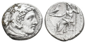 KINGS OF MACEDON. Alexander III 'the Great' (336-323 BC). AR Drachm. 4.12 g 16.70 mm