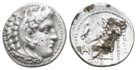 KINGS OF MACEDON. Alexander III 'the Great' (336-323 BC). AR Drachm. 4.12 g 17.30 mm
