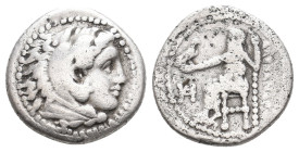 KINGS OF MACEDON. Alexander III 'the Great' (336-323 BC). AR Drachm. 4.03 g. 16.80 mm.