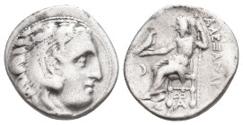 KINGS OF MACEDON. Alexander III 'the Great' (336-323 BC). AR Drachm. 4.21 g. 18.30 mm.