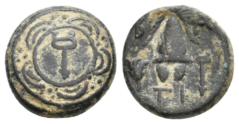 KINGS OF MACEDON. Alexander III 'the Great' (336-323 BC). Ae. 3.83 g. 14.90 mm.