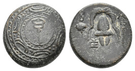 KINGS OF MACEDON. Alexander III 'the Great' (Circa 336-323 BC). Ae. 4.08 g. 15.60 mm.