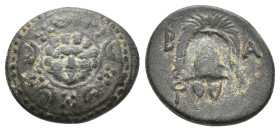 KINGS of MACEDON. Alexander III 'the Great'. (336-323 BC). Ae. 4.12 g. 17.85 mm.