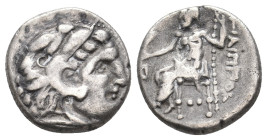 KINGS OF MACEDON. Philip III Arrhidaios (323-317 BC). AR Drachm. 3.76 g 16.45 mm