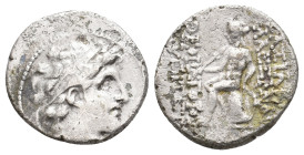 SELEUKID KINGDOM. Alexander I Balas (152-145 BC). AR Drachm. 3.78 g 17.3 mm